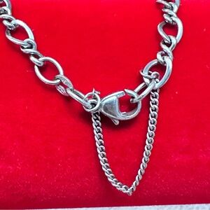 James Avery Sterling Silver Twisted Oval Link Chain Classic Bracelet 7”  4311